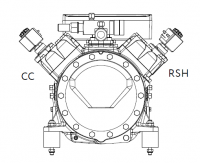 T00SK220400 Регулятор производительности RSH для компрессора Frascold, комплект (серия S)